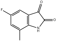 5-Fluoro-7-Methyl Isatin Struktur