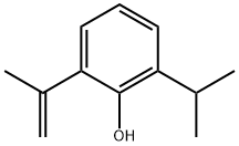 2-异丙烯基-6-异丙基苯酚 结构式