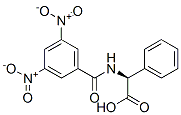 (R)-N-3,5-二硝基苯甲酰基苯甘氨酸, 74927-72-3, 结构式
