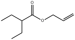 ALLYL 2-ETHYLBUTYRATE Structure