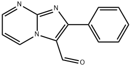 2-PHENYL-IMIDAZO[1,2-A]PYRIMIDINE-3-CARBALDEHYDE Structure