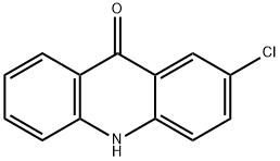 2-氯-10H-吖啶-9-酮, 7497-52-1, 结构式