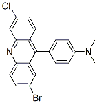 4-(2-bromo-6-chloro-acridin-9-yl)-N,N-dimethyl-aniline 结构式