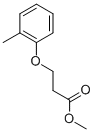 methyl 3-(2-methylphenoxy)propanoate 结构式