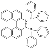 (R)-(+)-2,2'-BIS[(DIPHENYLPHOSPHINO)AMINO]-1,1'-BINAPHTHYL Structure