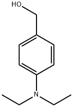4-(ジエチルアミノ)ベンジルアルコール 化学構造式