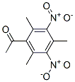 1-(2,4,6-trimethyl-3,5-dinitro-phenyl)ethanone 化学構造式