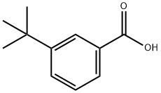 3-tert-ブチル安息香酸 化学構造式