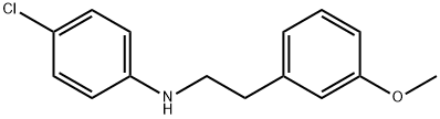 (4-CHLORO-PHENYL)-[2-(3-METHOXY-PHENYL)-ETHYL]-AMINE|