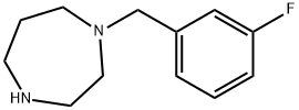 1-(3-Fluorobenzyl)hoMopiperazine, 95% Structure