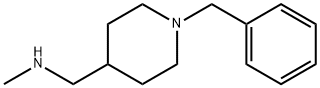 苄基甲基哌啶-4-基甲基胺 结构式