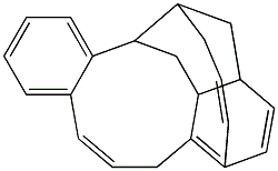 5,6,7,12,13,14-Hexahydro-5,13:6,12-dimethanodibenzo[a,f]cyclodecene 结构式