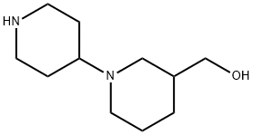 [1-(piperidin-4-yl) piperidin-3-yl] methanol hydrochloride Structure