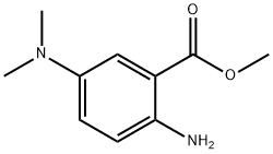 Benzoic acid, 2-amino-5-(dimethylamino)-, methyl ester (9CI) Structure