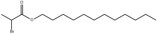 2-Bromo propinic acid dodecyl ester  Structure