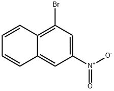 1-溴-3-硝基萘 结构式