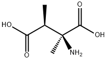 L-Aspartic acid, 2,3-dimethyl-, (3S)- (9CI) Structure