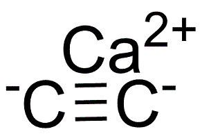 碳化钙 结构式