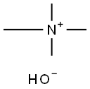 四甲基氢氧化铵,75-59-2,结构式