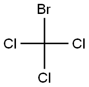 三氯溴甲烷,75-62-7,结构式