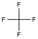 Carbon tetrafluoride Structure