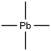 テトラメチル鉛(IV) 化学構造式