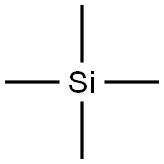 四甲基硅烷,75-76-3,结构式