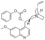 Quinine benzoate Struktur