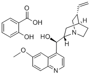 サリチル酸キニン 化学構造式