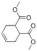 4-シクロヘキセン-1α,2α-ジカルボン酸ジメチル 化学構造式