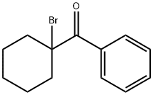 1-Benzoyl-1-bromocyclohexane Structure