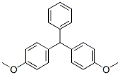 フェニルビス(4-メトキシフェニル)メタン 化学構造式