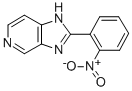2-(2-Nitrophenyl)-1H-imidazo(4,5-c)pyridine Struktur