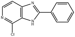 4-氯-2-苯基-1H-咪唑并[4,5-C]吡啶, 75007-96-4, 结构式