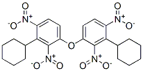 Cyclohexyl(2,4-dinitrophenyl) ether 结构式