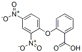 2-(2,4-Dinitrophenoxy)benzoic acid Structure