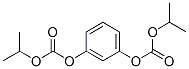 propan-2-yl (3-propan-2-yloxycarbonyloxyphenyl) carbonate 结构式