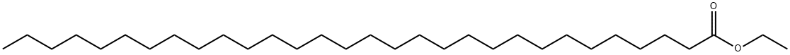 トリアコンタン酸エチル 化学構造式