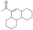 1-(1,2,3,4,4a,4b,5,6,7,8,8a,10a-dodecahydrophenanthren-9-yl)ethanone Struktur