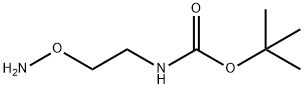 Carbamic acid, [2-(aminooxy)ethyl]-, 1,1-dimethylethyl ester (9CI) Struktur