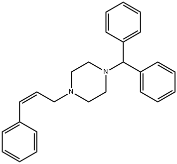 桂利嗪杂质B,750512-44-8,结构式