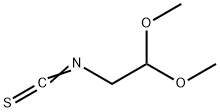 异硫氰酸乙醛二甲缩醛, 75052-04-9, 结构式