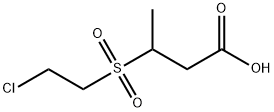 4-(2-氯乙基砜基)丁酸, 75055-25-3, 结构式