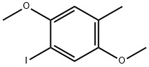 1-IODO-2,5-DIMETHOXY-4-METHYLBENZENE Struktur