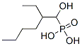 (2-エチル-1-ヒドロキシヘキシル)ホスホン酸 化学構造式