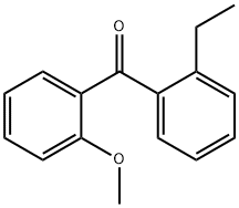 2-エチル-2'-メトキシベンゾフェノン 化学構造式