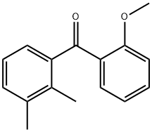 2,3-DIMETHYL-2'-METHOXYBENZOPHENONE Structure