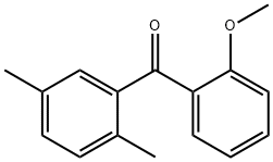 2,5-ジメチル-2'-メトキシベンゾフェノン 化学構造式