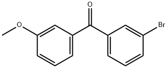 3-ブロモ-3'-メトキシベンゾフェノン 化学構造式