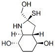 1H-Indole-4,7-diol, octahydro-2-(hydroxymethyl)-2-mercapto-, (2R,3aS,4S,7S,7aS)- (9CI)|